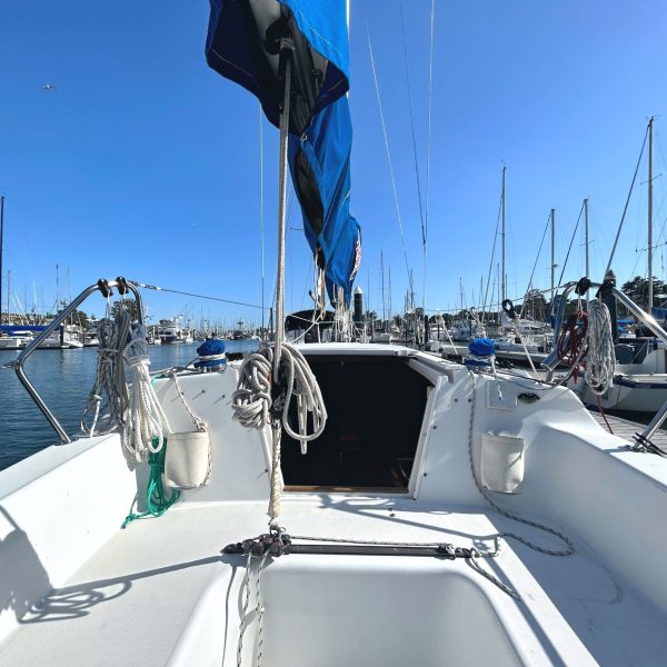 a large ship in the water